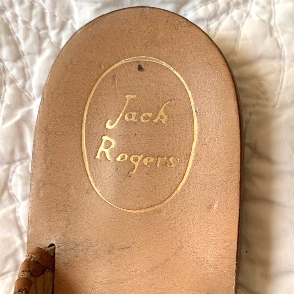 JACK ROGERS leather slide - Picture 3 of 4